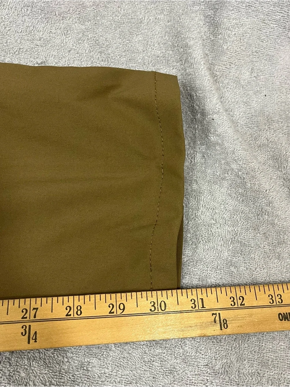 Wrangler All Terrain Cargo Mens 29x30 Brown Straight Fit Utility Pants